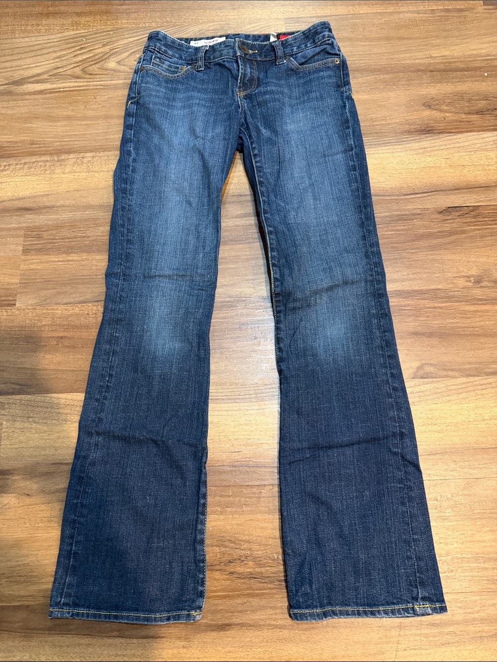 Vintage Y2K X2 Denim Laboratory Low Rise Boot Cut Jeans Size 4